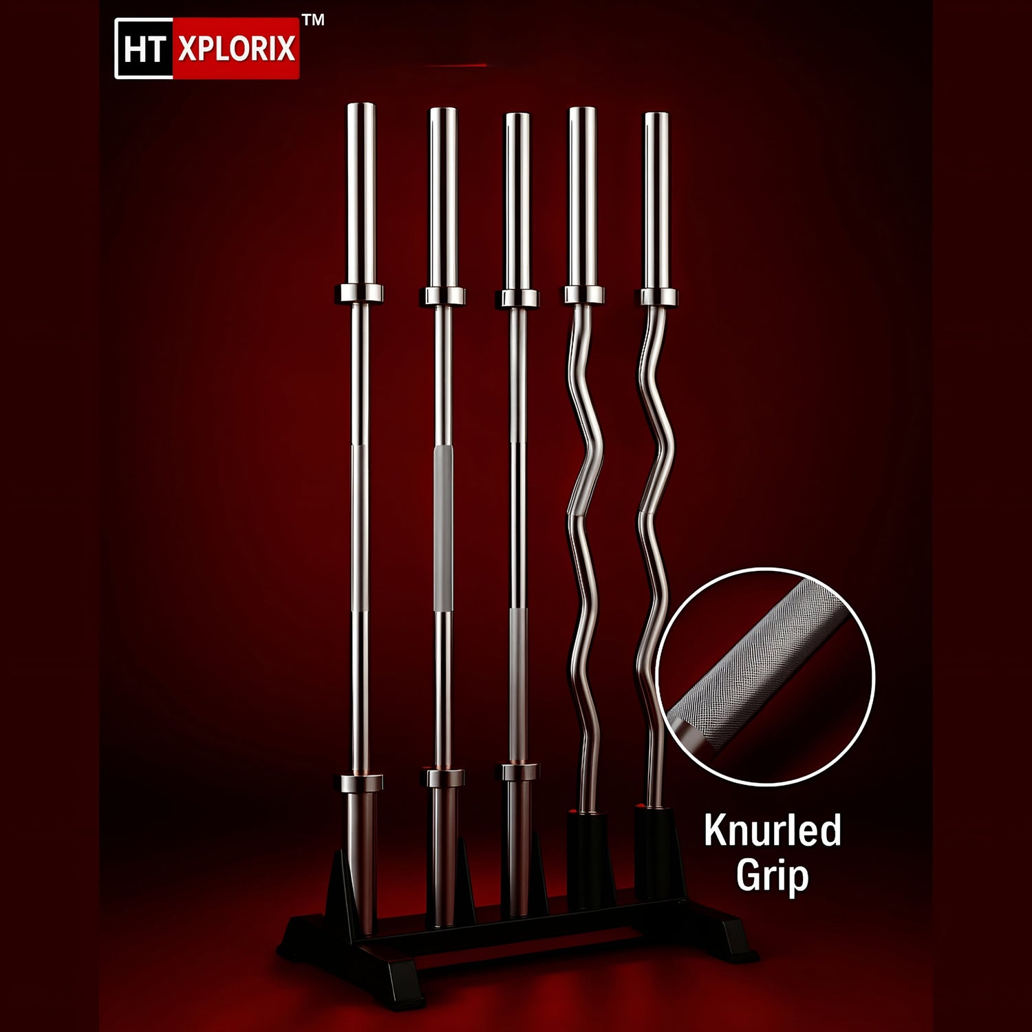 OLYMPIC BARBELL CURL RODS