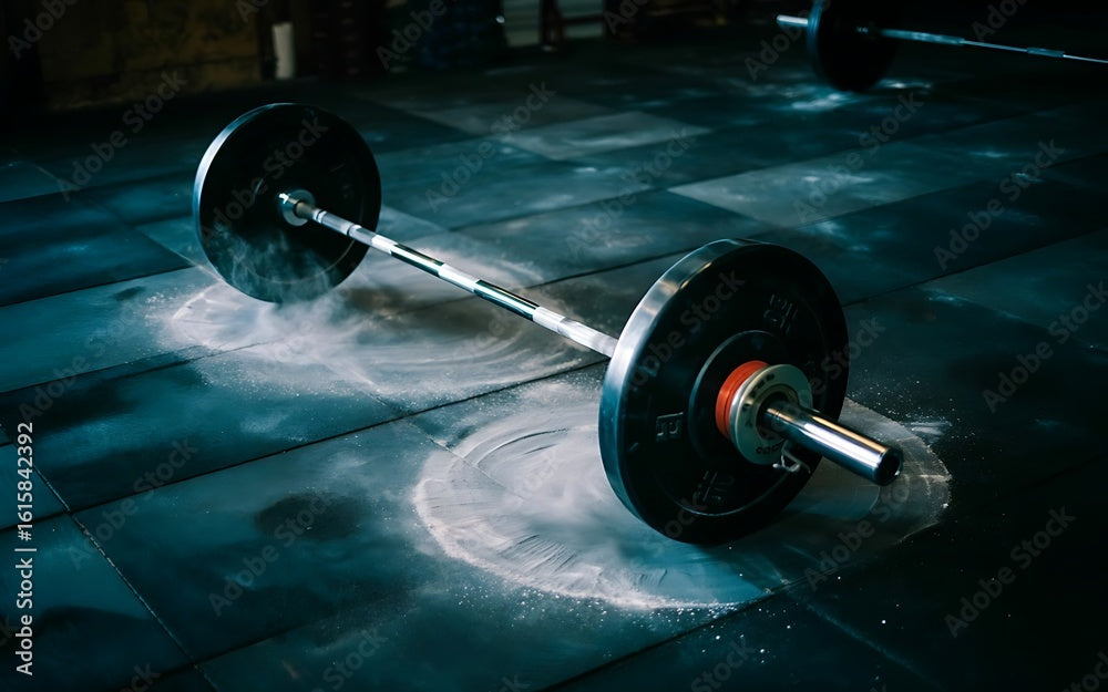 HT XPLORIX™ Straight Olympic Barbell Rod – 30mm Stainless Steel Shaft, 50mm Sleeves with PVC Two Collars.