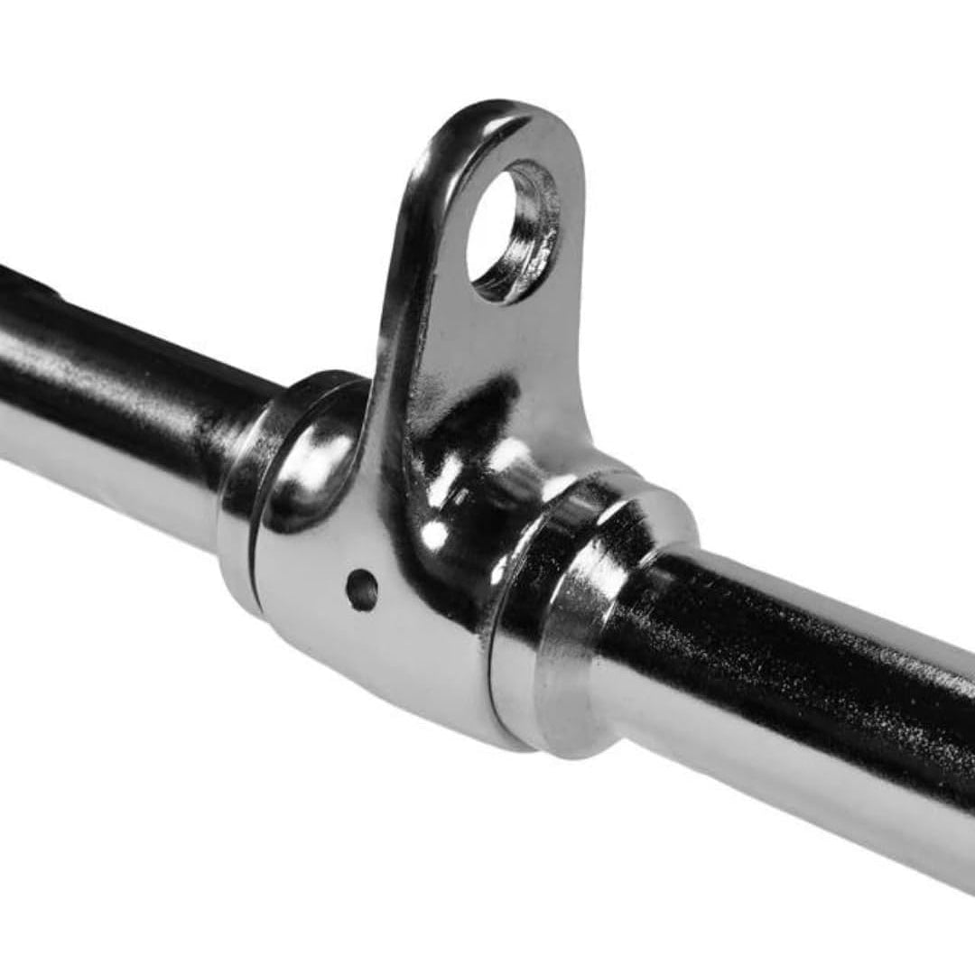 HT XPLORIX™ LAT Pull Down Bar 48-Inch – Straight Bar Cable Attachment for Back & Upper Body Strength Training